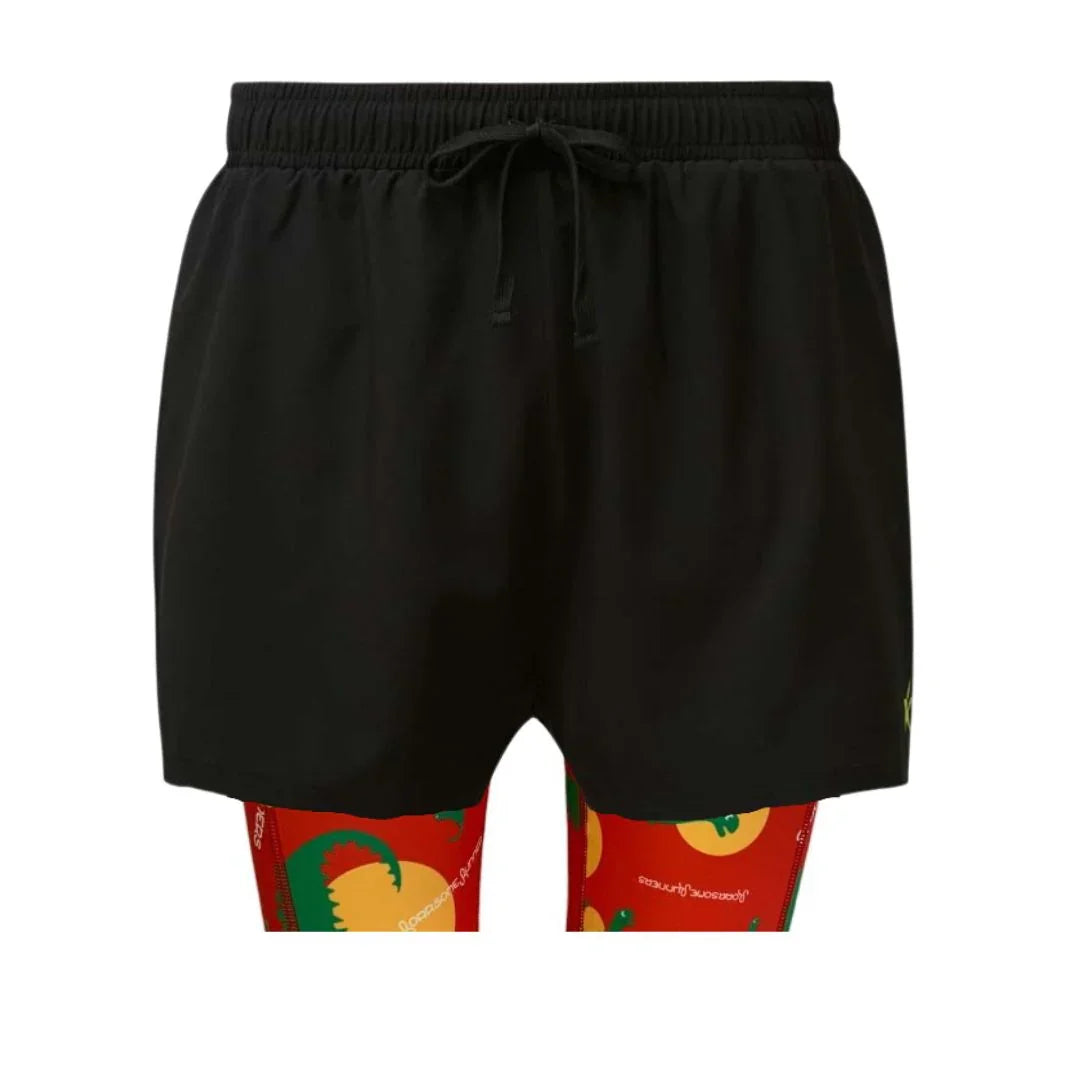 2 in 1 Double Layer Ultra Shorts | Shamrock