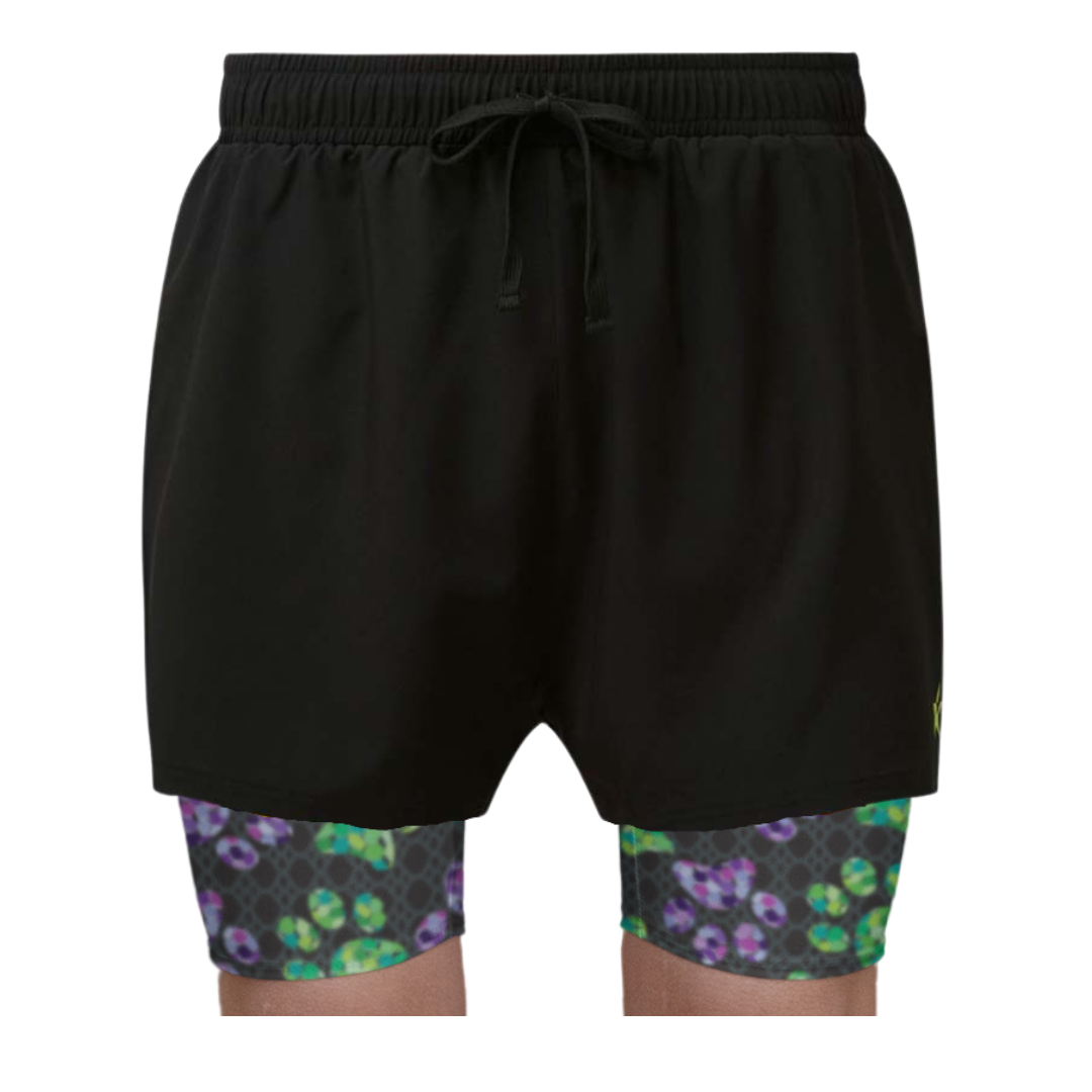 2 in 1 Double Layer Ultra Shorts | Causeway Paws
