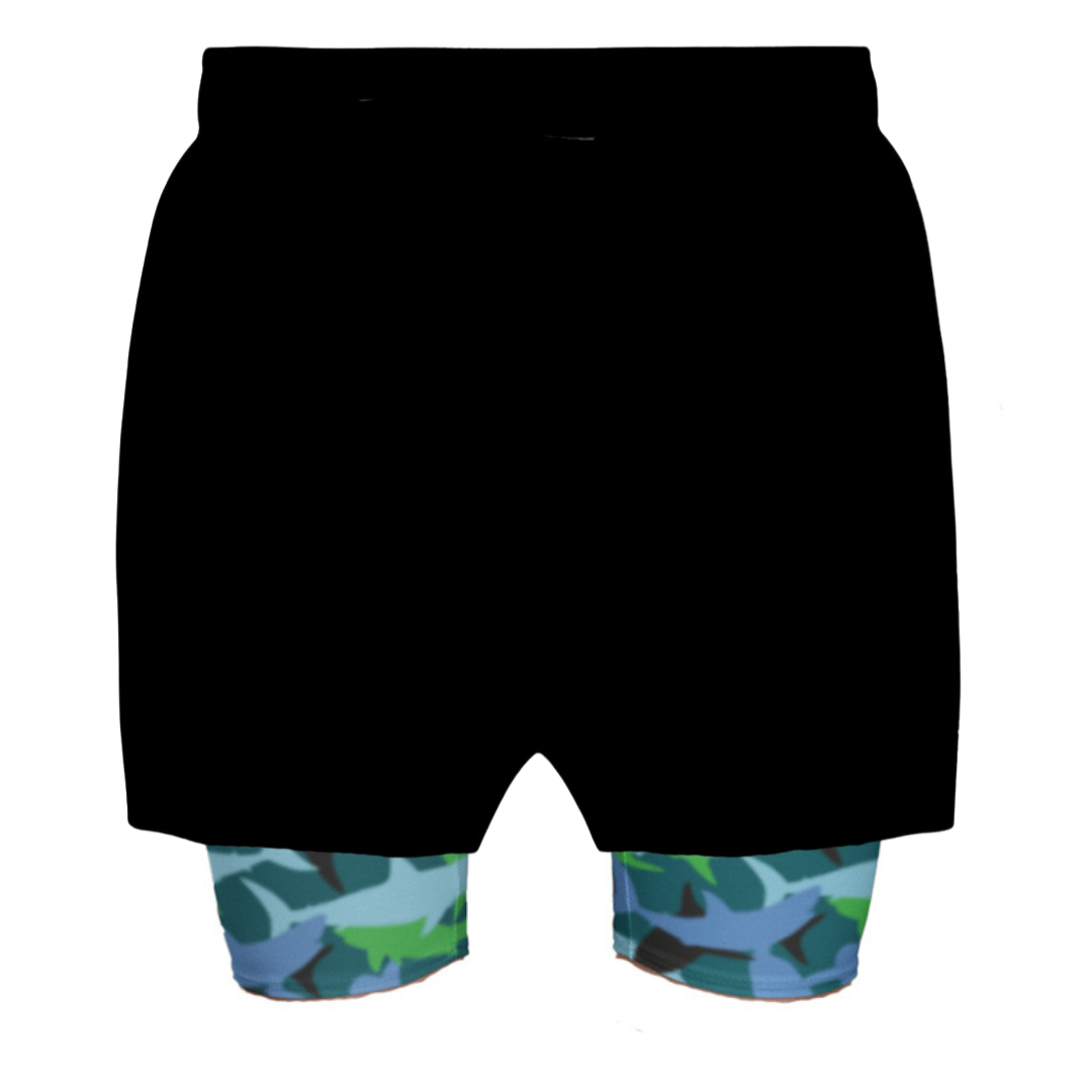 Sale 2 in 1 Double Layer Ultra Shorts | Fin Frenzy