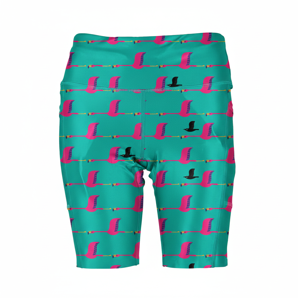 Flamboyance bike shorts