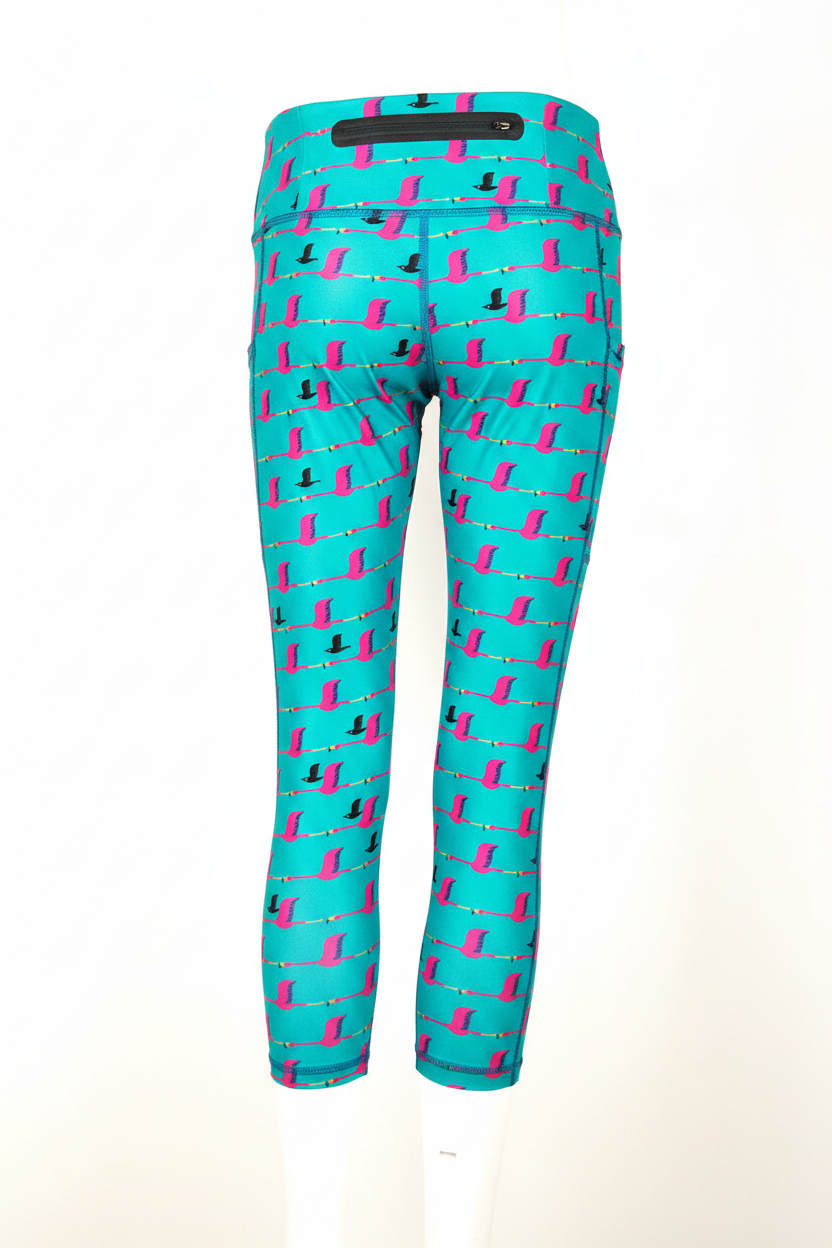 Flamboyance capri back view