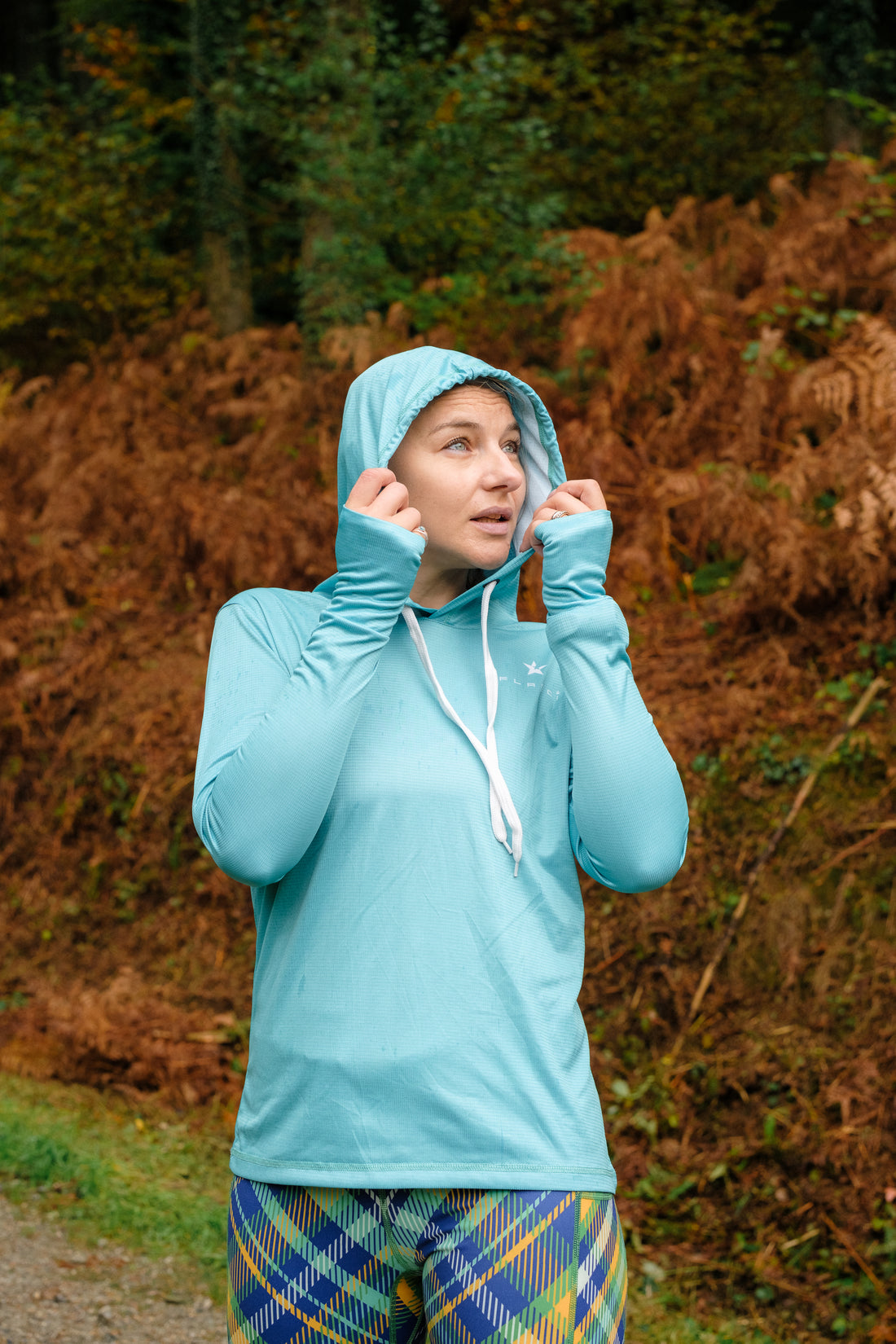 Lightweight Tech Hoodie Unisex |Turquoise