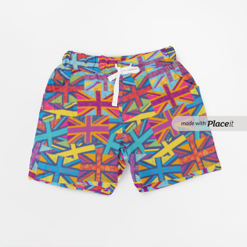 Double Layer Jazzy Shorts | Forest Flags