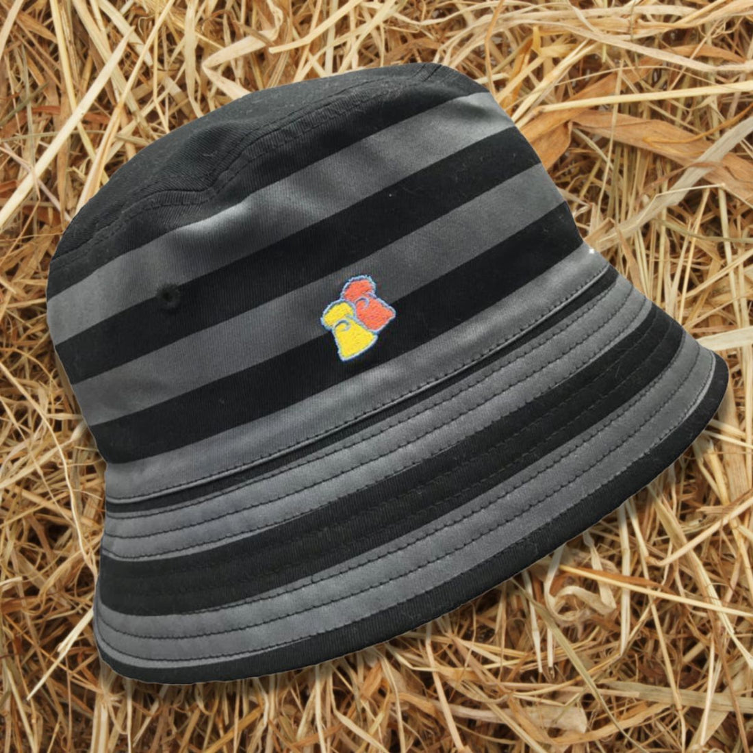Bucket Hat | Stripey Rhino