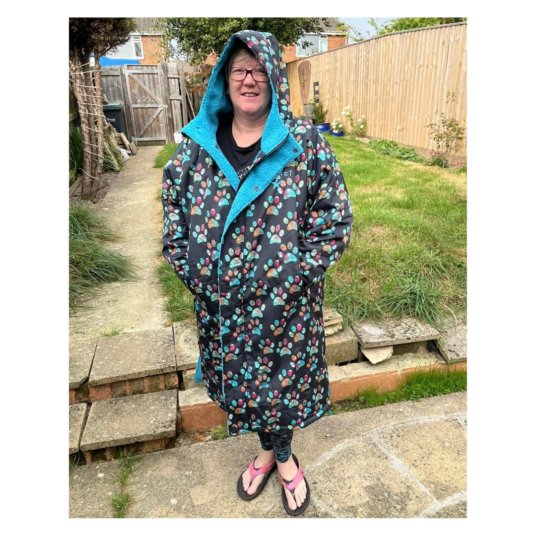 Huggle robe top