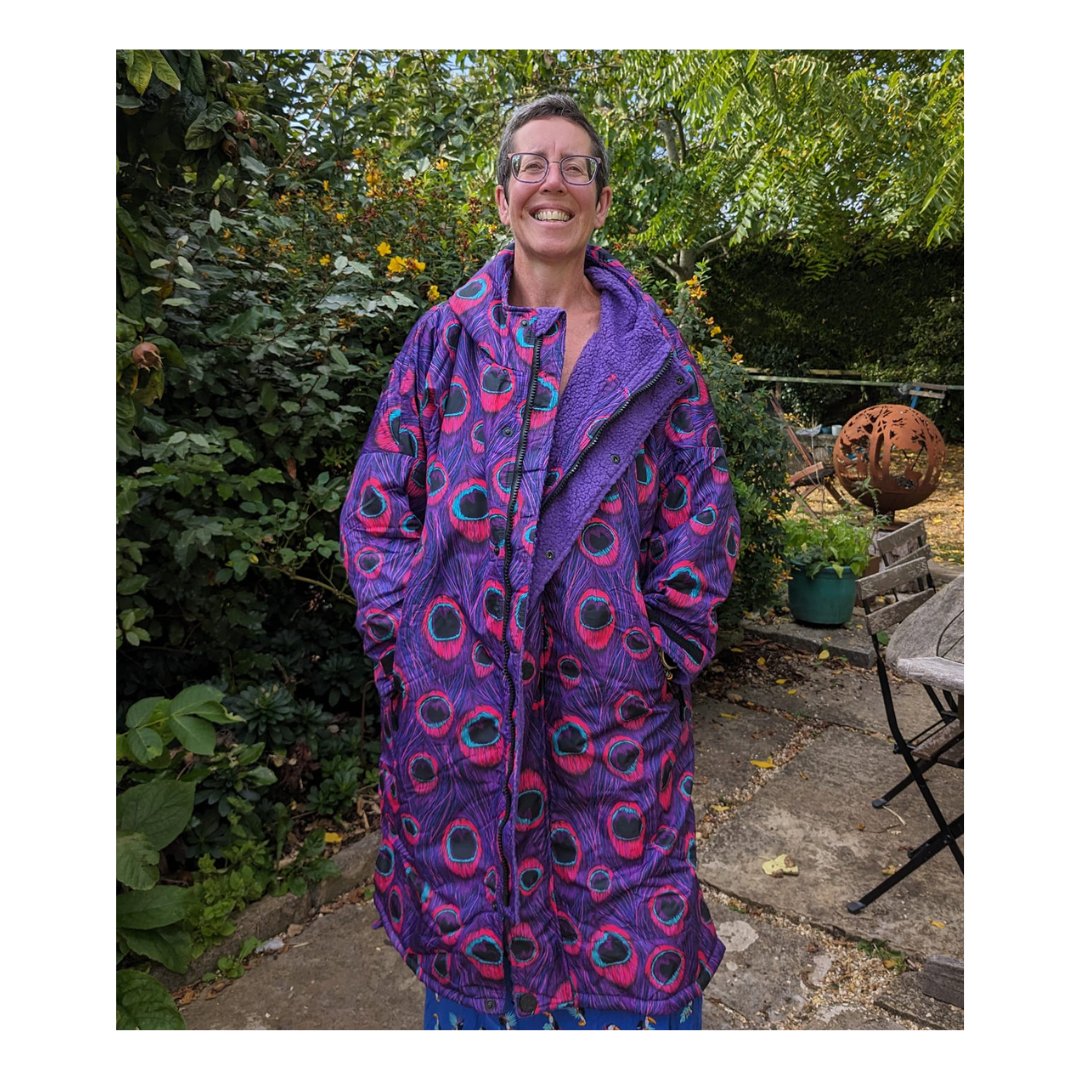 Huggle Robe | Pink Peacock