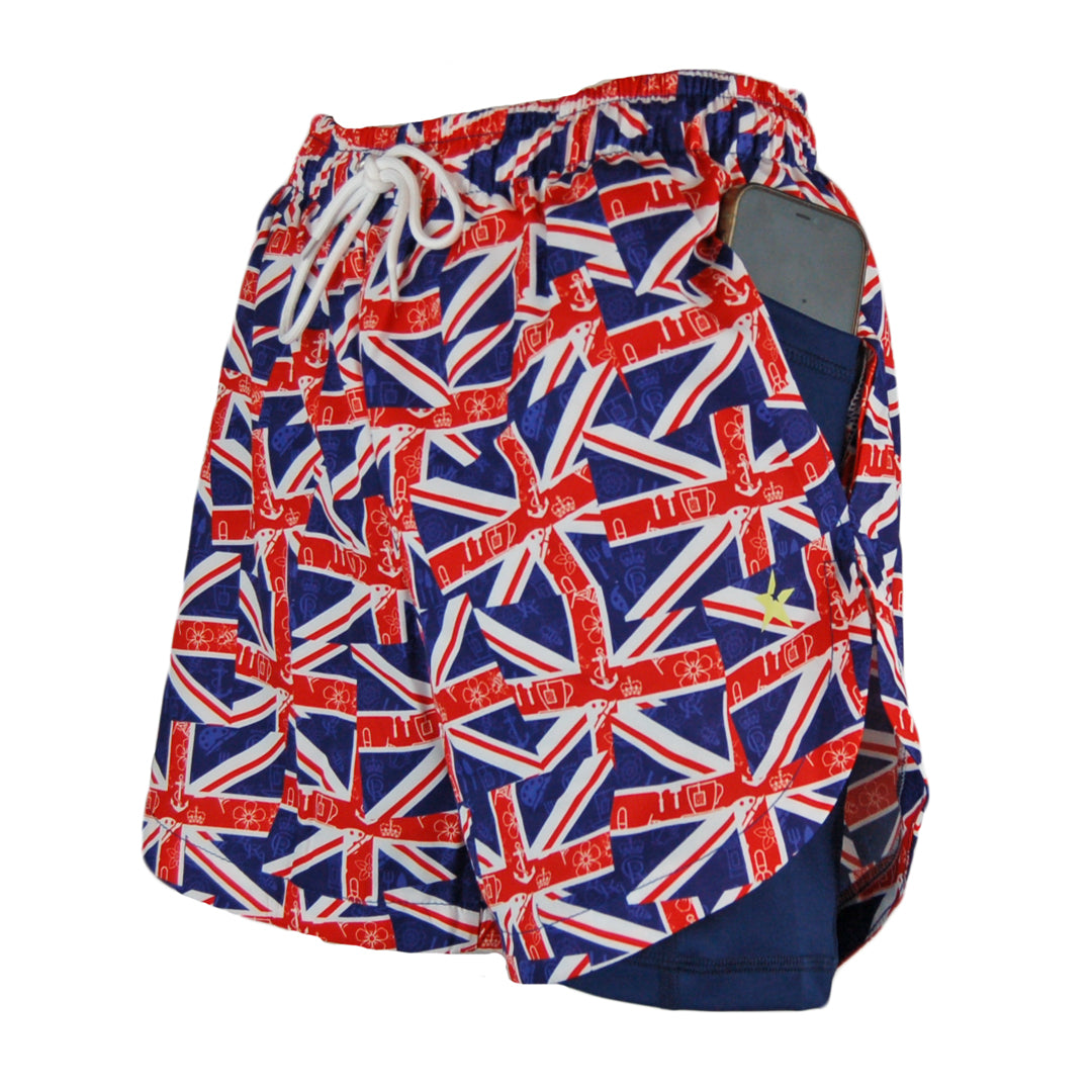 Double Layer Jazzy Shorts | Rex