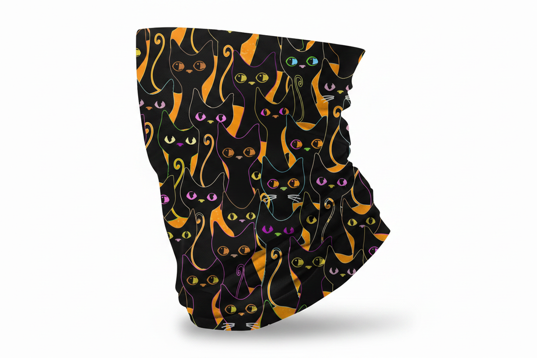 Neck Sleeve | Spooky Cat
