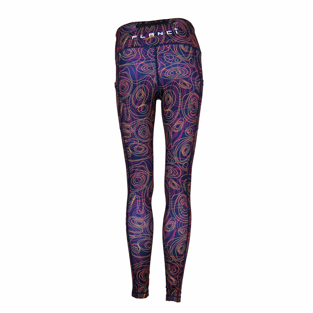 Fleece Leggings | Purple Noodle