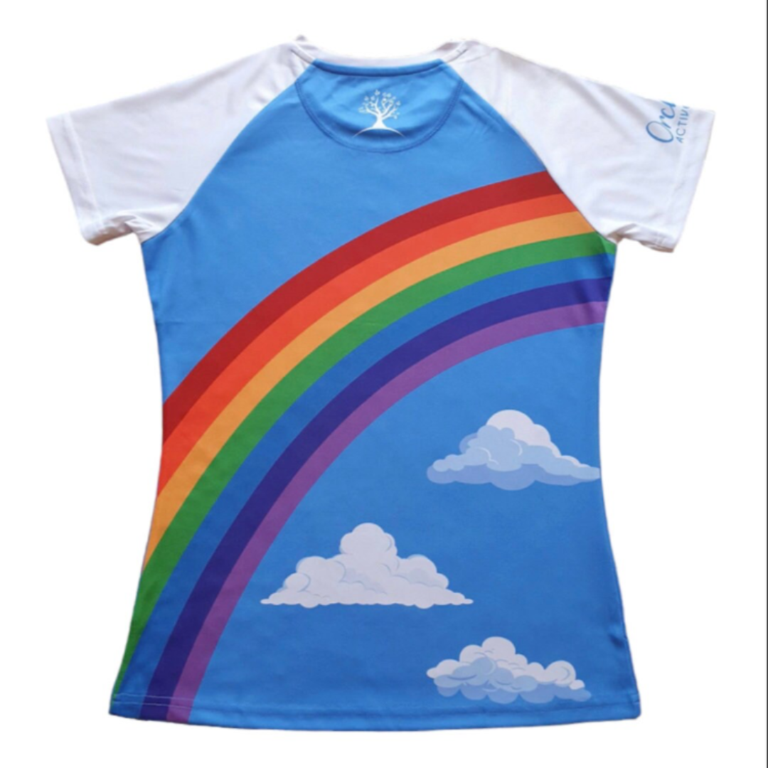 Orchard Activewear Women's T-Shirt - Rainbow