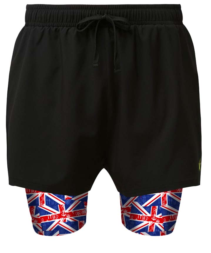 2 in 1 Double Layer Ultra Shorts | Rex