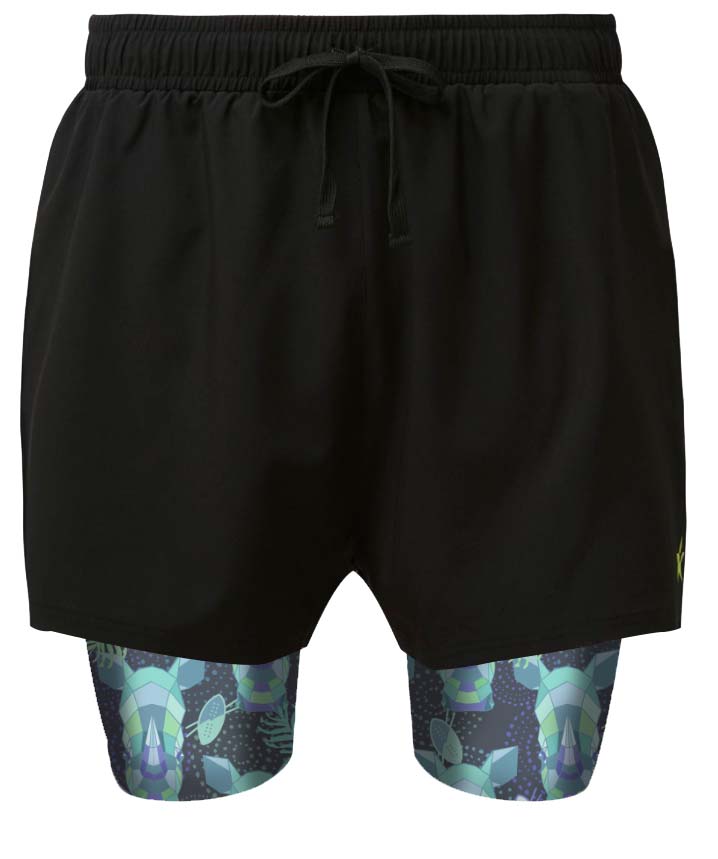 2 in 1 Double Layer Ultra Shorts | Rhino
