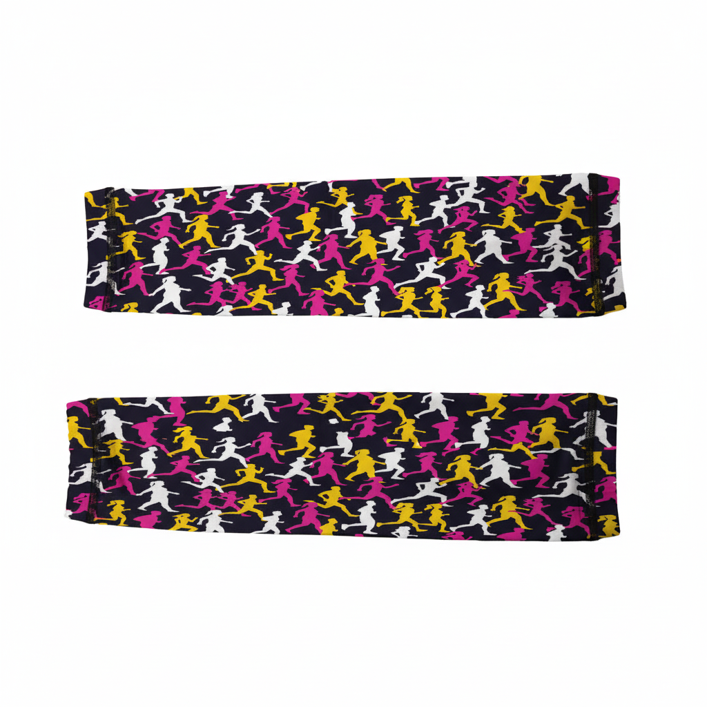 Run London Arm Sleeves - Neck Sleeve Scale