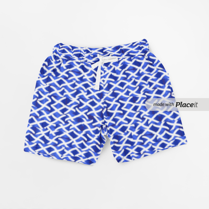Double Layer Jazzy Shorts | Saltire