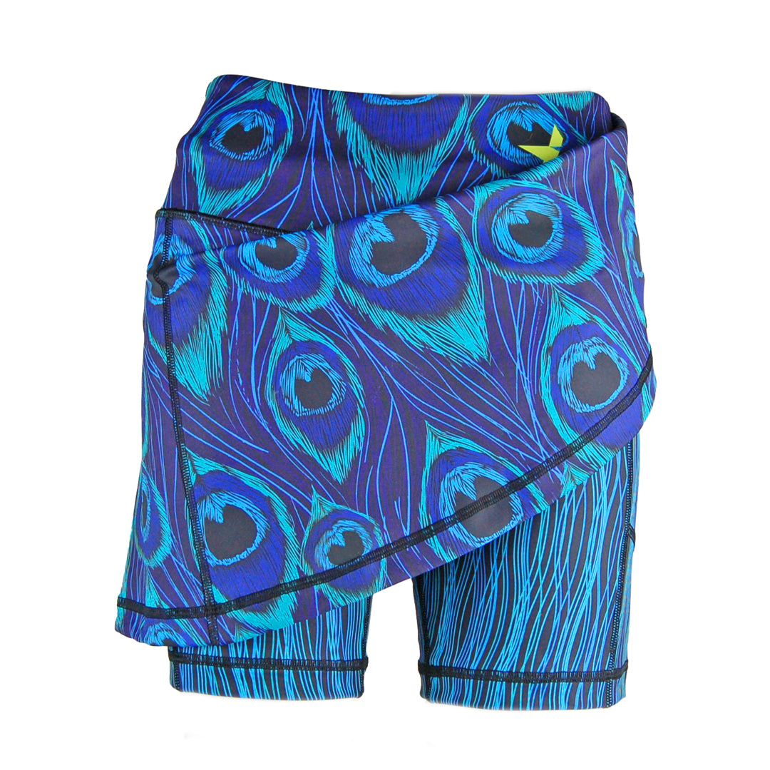 Skort | Blue Peacock