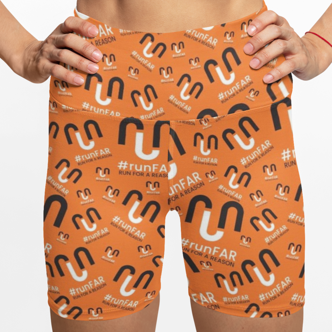 Single Layer Shorts | runFAR Orange