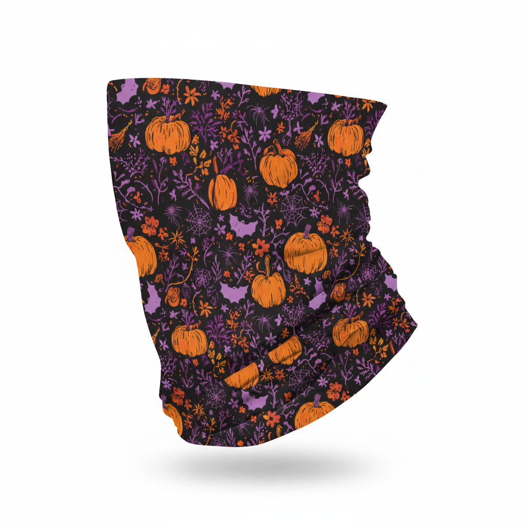 Spooky Spice Neck Sleeve Mockup