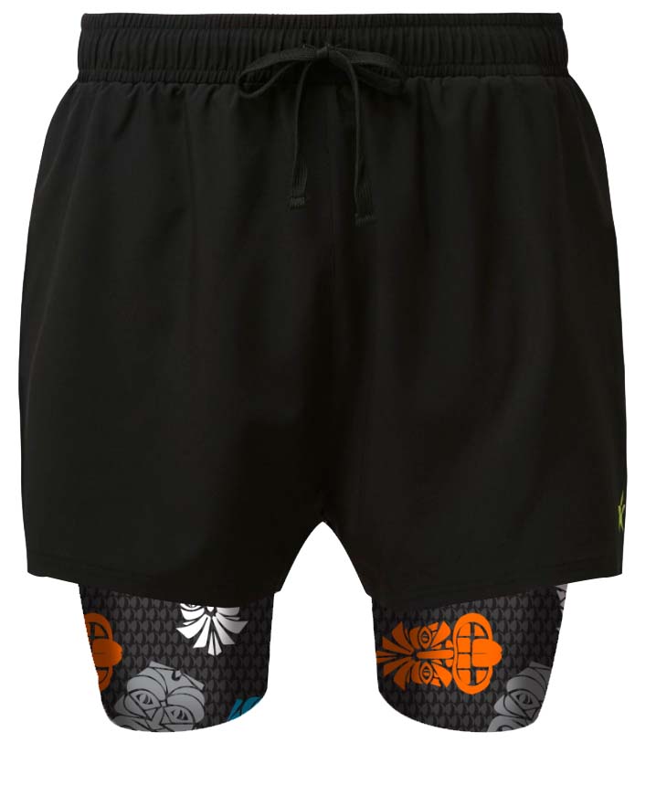 2 in 1 Double Layer Ultra Shorts | Tribe