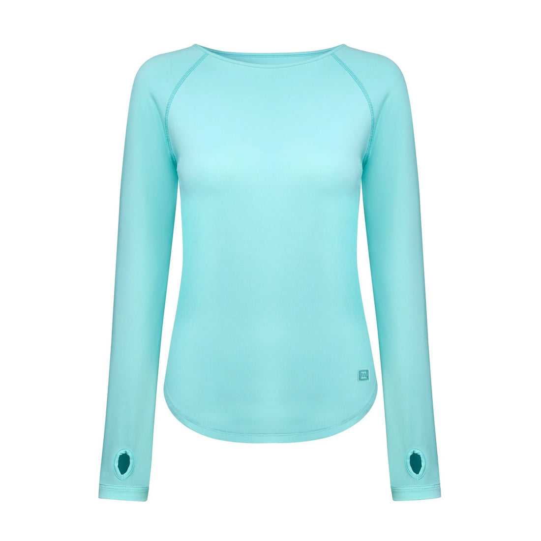 ZAAZEE Ava Long Sleeved Top-Ice Mint